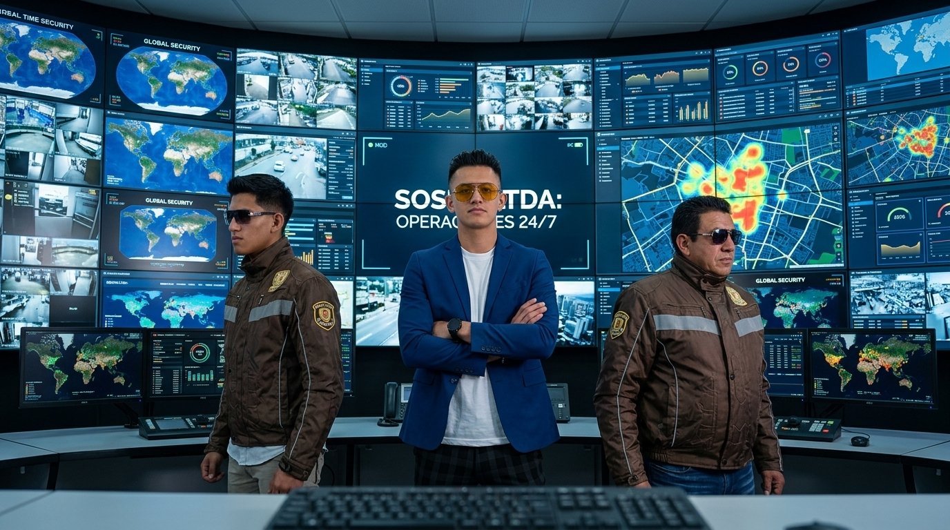 Central de monitoreo 24/7